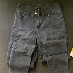 Black wash fashion nova jeans